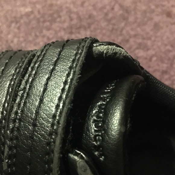 Black leather hush puppies jace - Picture 4 of 5